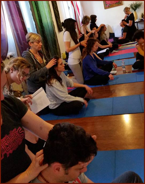Alcune foto durante una lezione